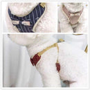 Coleira Peitoral Para Cachorro/gatos Pet Colete S M L Com Guia