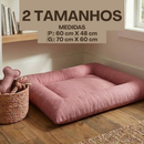 Cama Colchonete Para Cachorro ou Gato Almofada Macio Confortável Caminha Pet Lavável 2 Lados