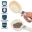 Colher medidora digital para ração/alimentos - controle de dieta e receitas - para pets