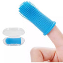 Escova de Dente Pet em Silicone 360° com Estojo – Ultra Macia, Maleável e BPA Free