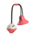 Bola de brinquedo interativa Molar Slow Food com vazamento para cachorro