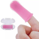 Escova de Dente Pet em Silicone 360° com Estojo – Ultra Macia, Maleável e BPA Free