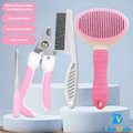 Kit de Cuidados e Higiene Pet 4 Peças