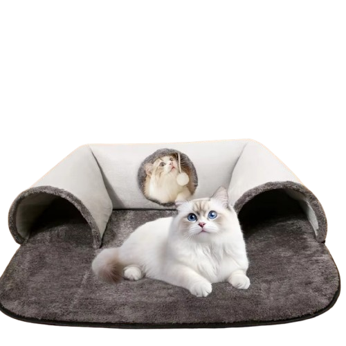 Túnel Cama Felino Smart 2 em 1 Velvet