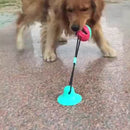 Bola de brinquedo interativa Molar Slow Food com vazamento para cachorro