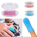 Escova de Dente Pet em Silicone 360° com Estojo – Ultra Macia, Maleável e BPA Free