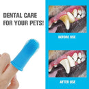 Escova de Dente Pet em Silicone 360° com Estojo – Ultra Macia, Maleável e BPA Free