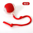 Brinquedo interativo para gatos - Bola rolante automática com cauda recarregável