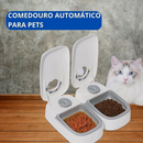 Comedouro Para Cães e Gatos Com Timer Automático - AT UTILIDADES