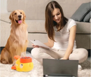 Brinquedo Interativo Dispensador de Ração em Formato de Pato